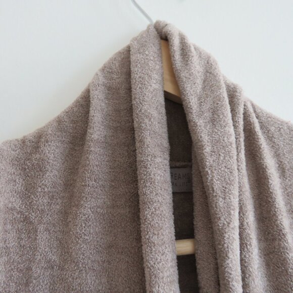 BAREFOOT DREAMS CozyChic Ultra Lite Knit Duster Cardigan in Neutral Tan - Size S - Picture 5 of 15